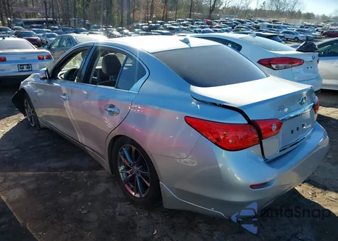 2017 Infiniti Q50 3.0T Signature Edition from USA, damaged, VIN JN1EV7AP8HM740396